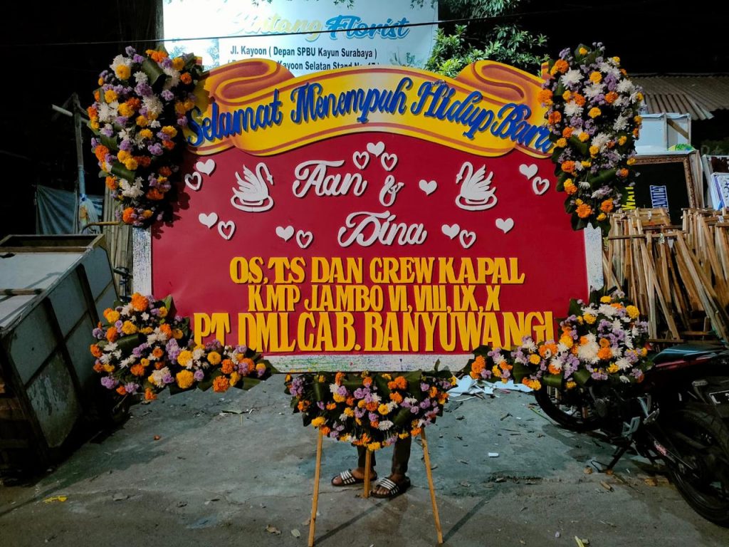 Pengrajin Karangan bunga Surabaya