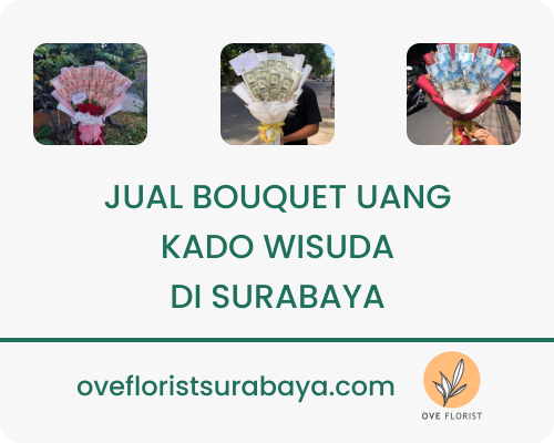 Jual Bouquet Uang Kado Wisuda Surabaya