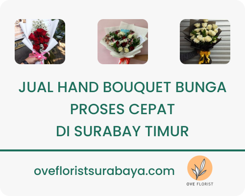 Jual Hand Bouquet Bunga Proses Cepat Surabaya Timur